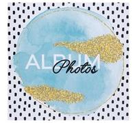Exacompta Bright - Album - 300 4x6 po (10x15 cm) - graphique x 1 G