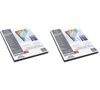 EXACOMPTA Bte 100 plats A4 PVC Cristal 15/100° (Lot de 2)