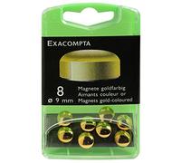 EXACOMPTA BTE 8 AIMANTS Diam 9mm OR