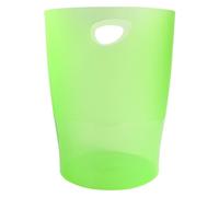 Exacompta Bureau Corbeille À Papier Ecobin Linicolor Vert Pomme Transparent