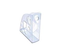 Exacompta Bureau Lot De 5 Porte-Revues Ecomag Linicolor Bleu Glacé Transparent