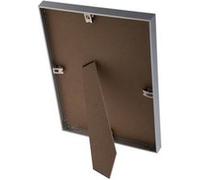 Exacompta Cadre photo Réf. 84758D – A4, bords aluminium, posé/accroché, cristal 30,5×21,8×2,6 cm