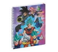 Exacompta - Cahier de textes à spirale Dragon Ball S 17x22cm Rose