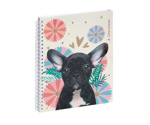 Exacompta - Cahier de textes à spirale Lovely 17x22cm Chiot