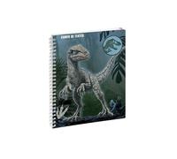 Cahier de texte Clairefontaine Collection Jurassic World Raptor Multicolore G