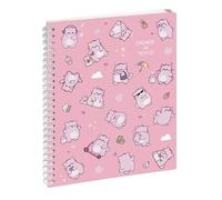 Exacompta - Cahier de textes Pembe 17x22cm Cute