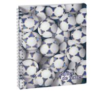 EXACOMPTA Cahier de textes Sports Foot 17 x 22 cm - Visuels assortis