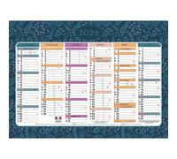 EXACOMPTA Calendrier illustré Mini Labo 17 x 13 cm Semestriel 2026