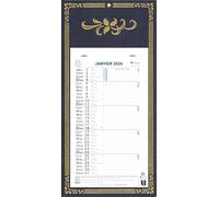 Calendrier mensuel Exacompta Support Skytos 2026 16 x 33 cm Multicolore G