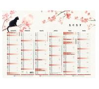 Exacompta - Calendrier Sapporo Semestriel 29,5x22cm - 2027