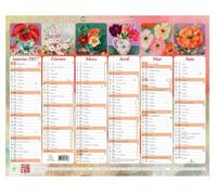 Exacompta - Calendrier semestriel illustré Sophie Adde 43x33,5cm - 2027