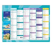 Exacompta - Calendrier Tourisme Semestriel 43x33,5cm - 2027