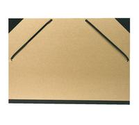 EXACOMPTA Cart.à Dessin 32X45 Elast. Kraft - Kraft brun