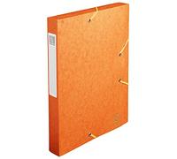 EXACOMPTA CARTOBOX Nature Future Carte Lustrée Dos 40 mm Orange