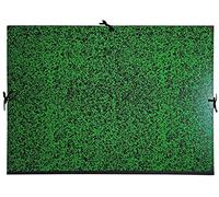 Exacompta - Réf. 533000E - 1 carton à dessin Annonay - avec rubans tissu - dos et coins toilés - dimensions 61 x 76 cm - format à classer Jésus (500 x 750 mm) - couleur vert