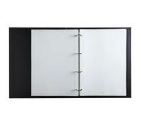 EXACOMPTA Carton de 10 Reliures registres 32x26cm 4 anneaux Assemblées Générales - Noir