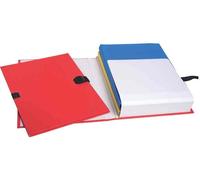Exacompta Chemise à dos extensible N'clip 21509E - A4, fermeture par clip - Rouge