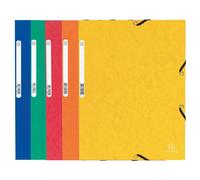 Exacompta Chemise 3 rabats 55300E à élastiques couleurs assorties 1 unité