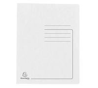 Exacompta 39982E Classeur à levier - A4, 350 feuilles, carton Colorspan, 355 g/qm, blanc