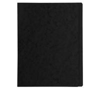 EXACOMPTA Chemise à lamelle carte lustrée 355gm2 - A4 - Noir