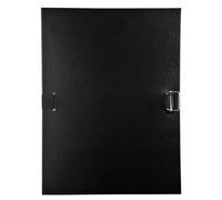 Exacompta Chemise à dos extensible 30116H – polypropylène, sangle à coulisseau, 24x32 cm, noir