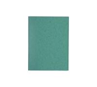 Exacompta – Chemise simple sans élastique, 3 rabats, carte lustrée 400 g/m² – A4, vert