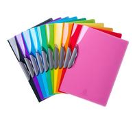EXACOMPTA Chemise de présentation Clip-Design Iderama PP - A4 - Couleurs assorties