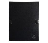 EXACOMPTA Chemise dos extensible N'clip - Noir