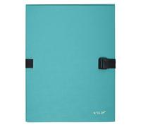 Exacompta Chemise N'clip – dos extensible – Turquoise