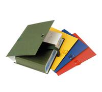 Exacompta Chemise extensible à rabat 24 x 32 cm - Assorties