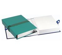 Exacompta Chemise extensible à rabat jusque 13 cm - Fermeture sangle Velcro - Capacité 1000 feuilles A4 - Assortis