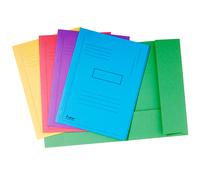 Exacompta Chemise imprimée 2 rabats Forever – carte recyclée 290 g/m² – 24×32 cm – lot de 50