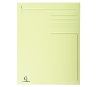 EXACOMPTA Chemise imprimée 3 rabats Forever® 280gm2 - Folio - Jaune