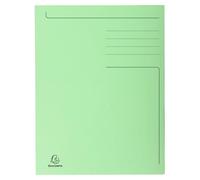 EXACOMPTA Chemise imprimée 3 rabats Forever® 280gm2 - Folio - Vert Pré