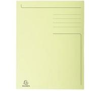 EXACOMPTA Chemise imprimée Foldyne 300, A4, jaune pastel G