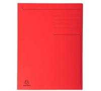 Exacompta Chemise imprimée Foldyne 300 A4 rouge G