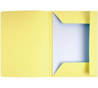 Exacompta Chemise SUPER 210 à 3 rabats 210 g/m² avec zone d'indexation - Jaune