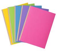 Exacompta Chemises à soufflet Rock- Carte 320 g/m2 - Assorties Vif - Lot de 10