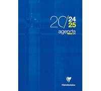 Exacompta Clairefontaine - Agenda When 21 - Septembre 2023 à Septembre 2024 - Format 21 x 29,7 cm - 1 Semaine sur 2 pages - Couleur Bleu