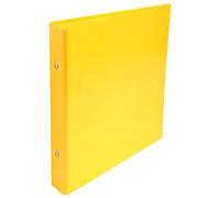 Exacompta Classeur Iderama 17x22 - 2 anneaux 25mm - Jaune