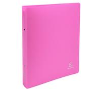 EXACOMPTA Classeur 2 anneaux 30mm polypropylène OPAK - A4 Maxi - Rose