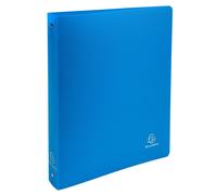 EXACOMPTA Classeur 4 anneaux 30mm polypropylène OPAK - A4 Maxi - Bleu clair