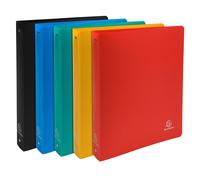 Classeur 4 anneaux 30mm polypropylène OPAK - A4 Maxi - Couleurs assorties