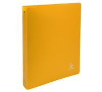 EXACOMPTA Classeur 4 anneaux 30mm polypropylène OPAK - A4 Maxi - Jaune