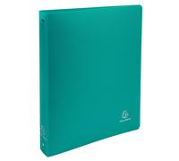 EXACOMPTA Classeur 4 anneaux 30mm polypropylène OPAK - A4 Maxi - Vert foncé
