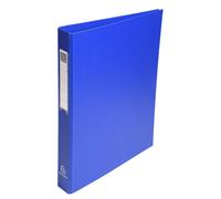 Exacompta Classeur 4 anneaux A4 - Carton 20/10e - Dos 4 cm - Bleu