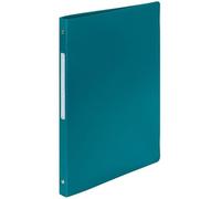 Exacompta - réf. 51183E - 1 Classeur souple avec étiquette OPAK - 4 anneaux ronds diamètre 15 mm - Dos 20 mm - Dimensions extérieures : 32 x 25 cm - Format à classer A4 - Coloris : vert foncé