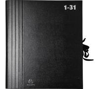 EXACOMPTA Classeur à levier 1-31, pour DIN A4, noir
