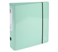 EXACOMPTA Classeur à levier Aquarel Prem'Touch - Dos arrondi 80mm - A4 - Couleurs assorties - Vert pastel
