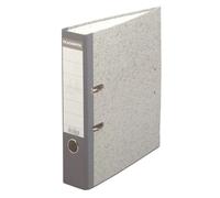EXACOMPTA Classeur à levier export papier marbre gris A4 dos de 70mm. - Gris-dos gris